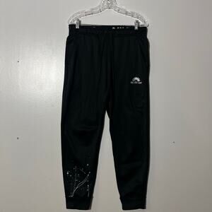Nike Therma-Fit Black the body shop Splash Design Jogger Sweatpants Mens Size M
